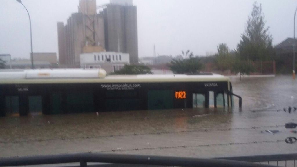 Alerta roja por inundaciones en la provincia de Málaga