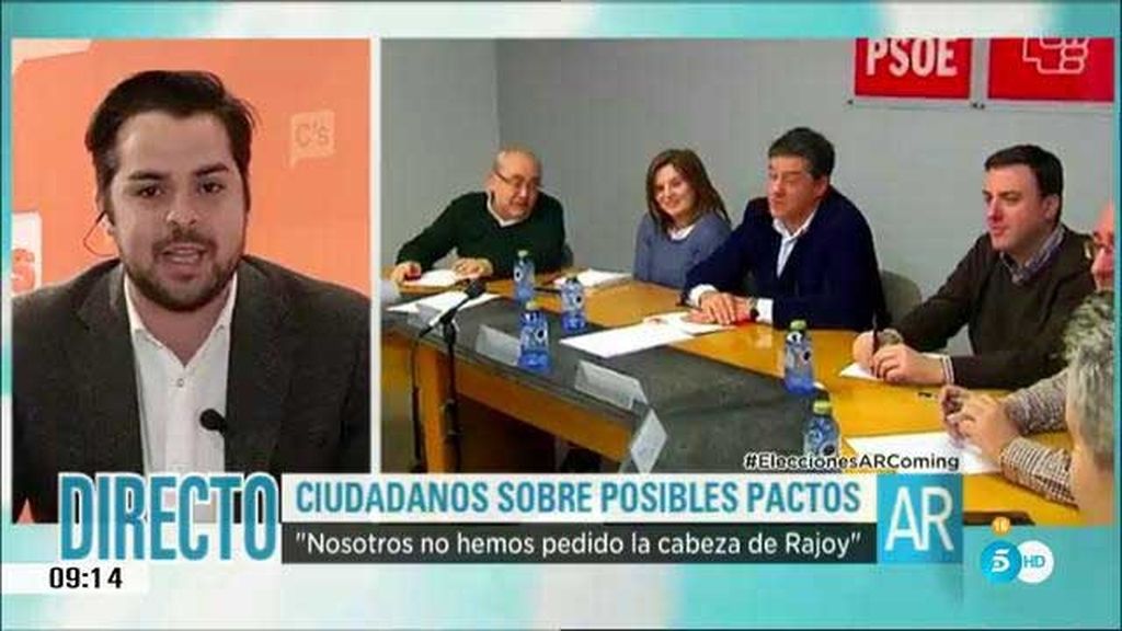 Fernando de Páramo: "Si Podemos entra en el Gobierno, se rompería el acuerdo que tenemos con el PSOE"