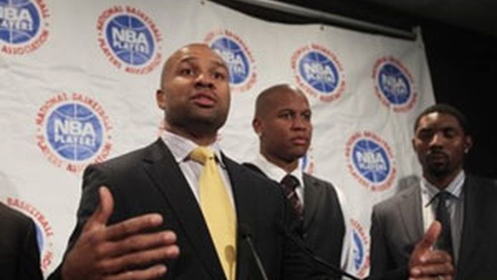 El presidente del sindicato de jugadores de la NBA, Derek Fisher. Foto: AP