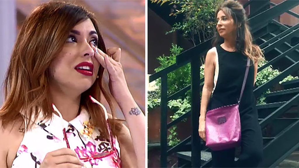 ¡Sueño cumplido!: María Patiño completa su look con el bolso de Cristina