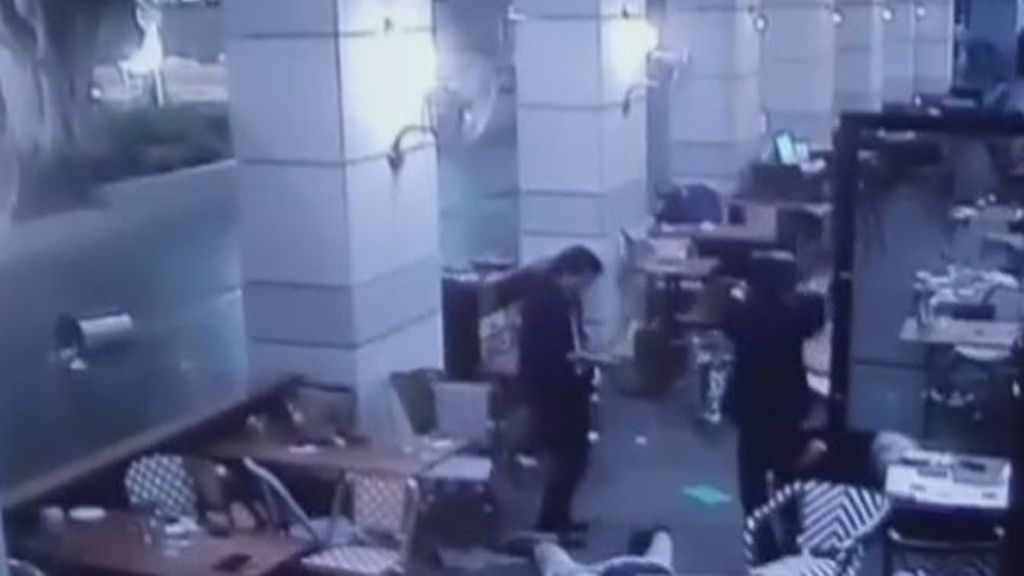 Pánico en un restaurante de Tel Aviv durante un ataque terrorista