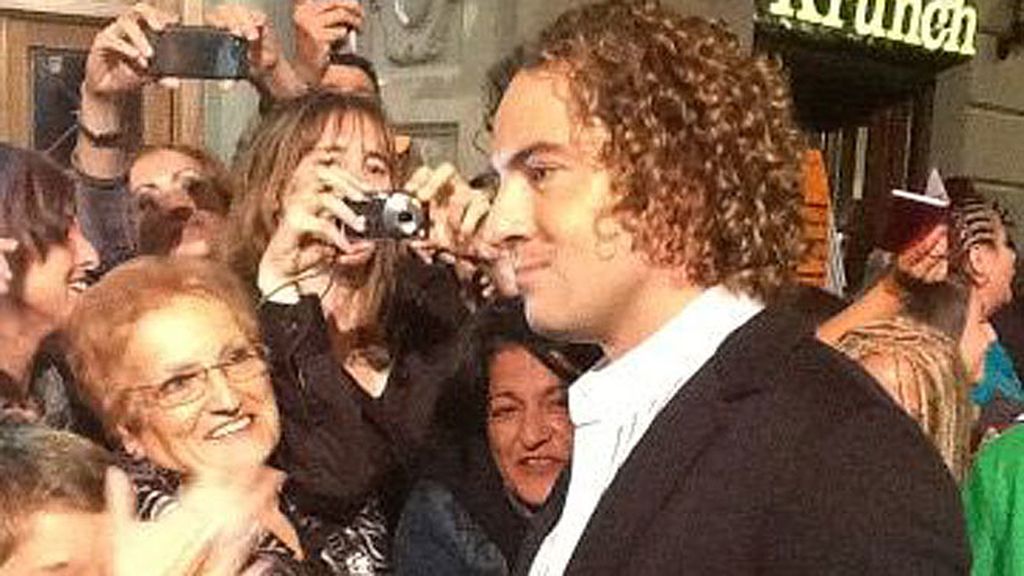 La alfombra 'verde', los coaches, el presentador, los fans...