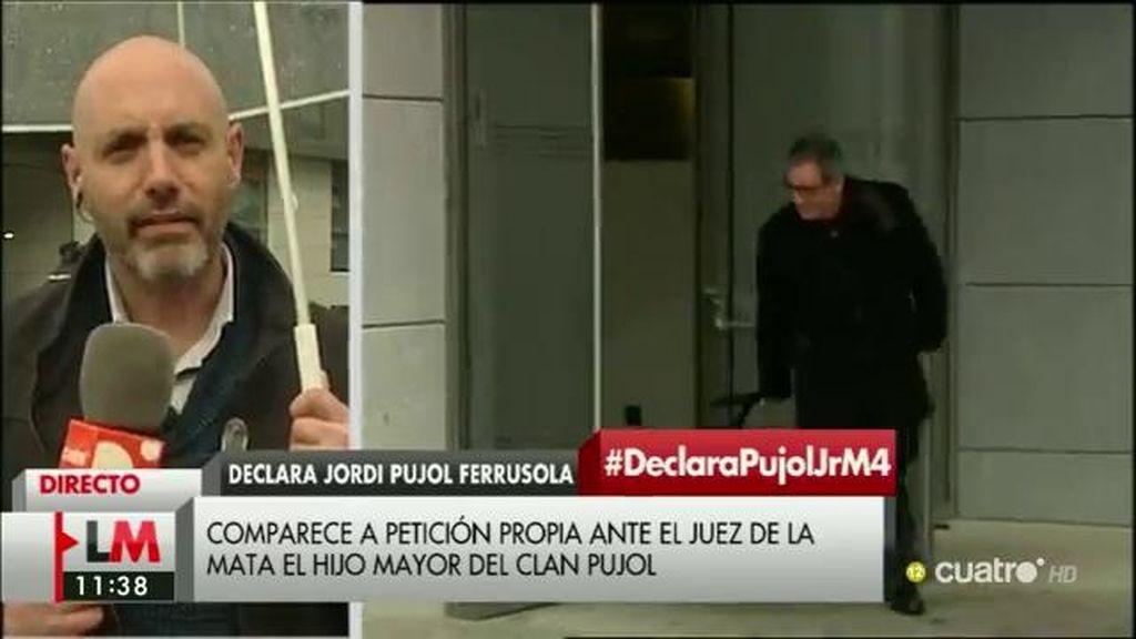 Jordi Pujol Ferrusola declara ante el juez De la Mata