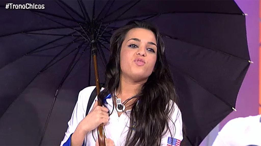 Anabel ha sido paragüera de MotoGP Anabel ha sido paragüera de MotoGP