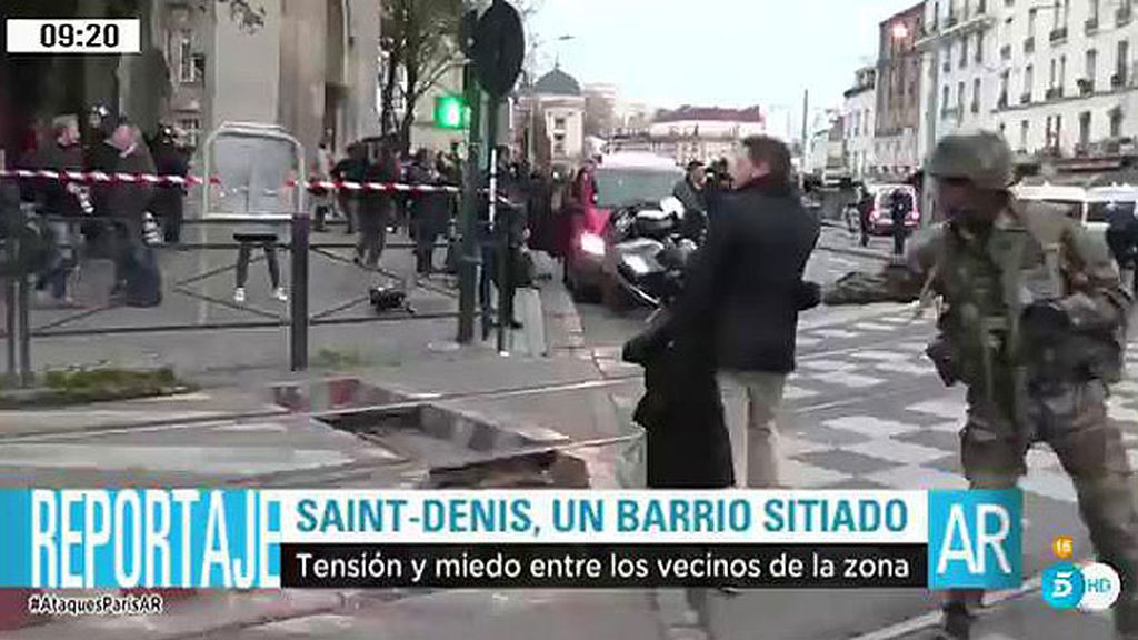 En 'AR', la tensión que se vivió durante el asalto policial en las calles de Saint - Denis
