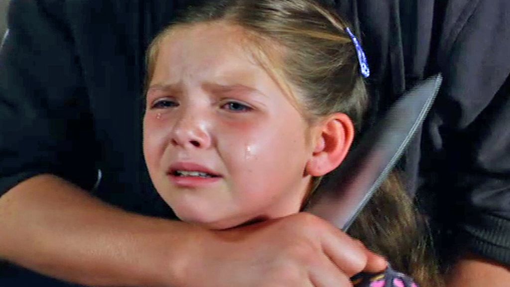 Niña llorando