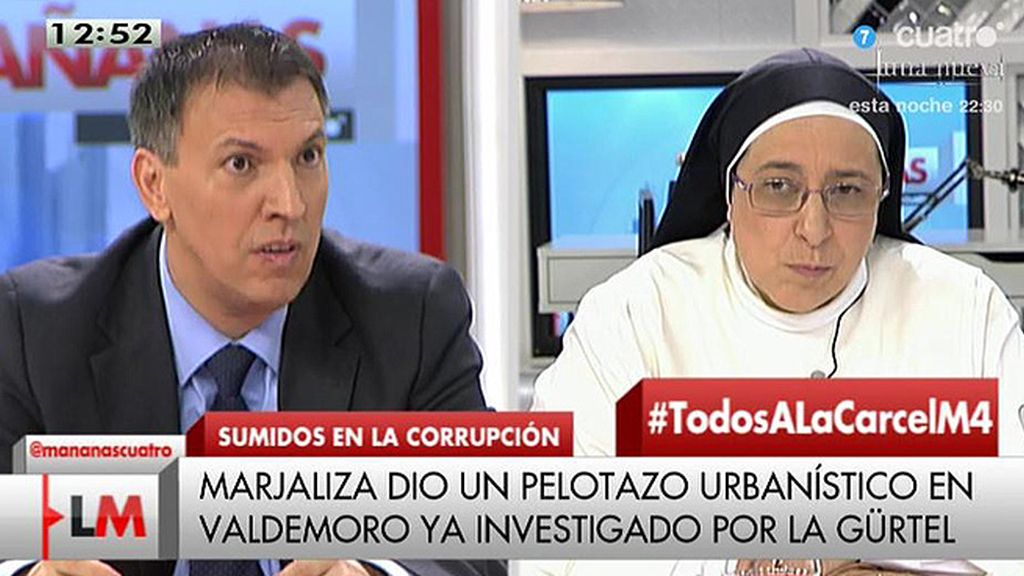 Sor Lucía Caram: “Hay mucha miseria porque hay muchos miserables”