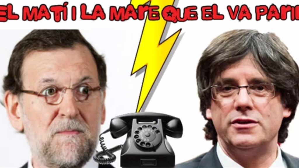 Un falso Puigdemont consigue hablar por teléfono con Rajoy, en directo