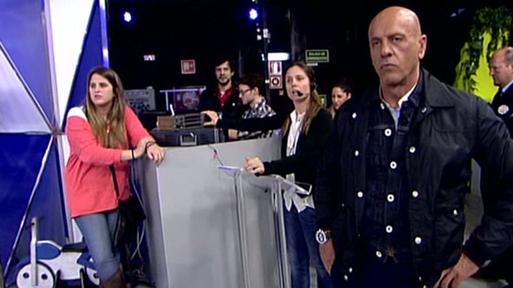 Margarita Seisdedos se cae antes de que su hija entrara en plató