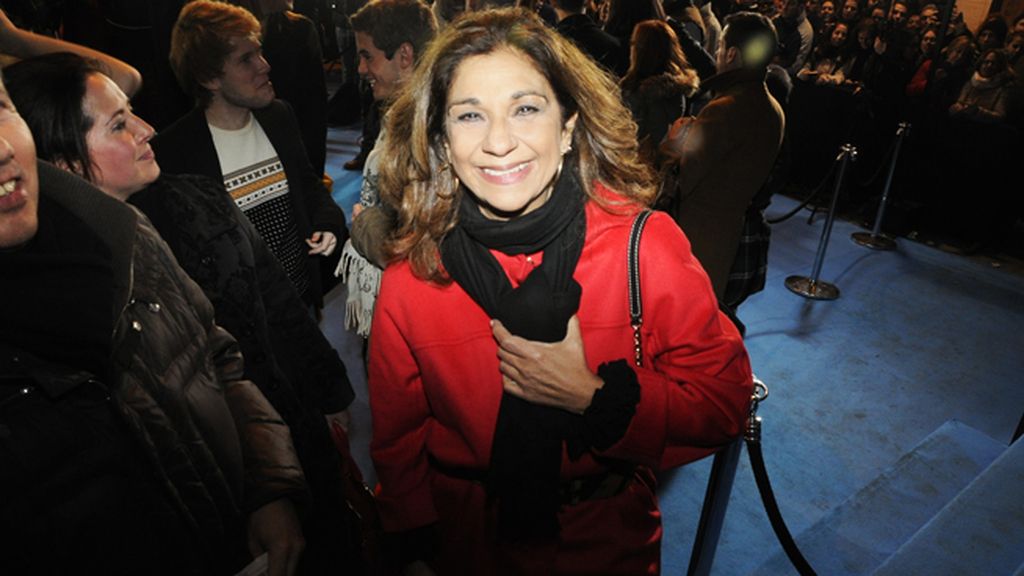 Lolita no se quiso perder este estreno tan esperado