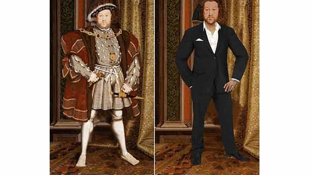 Enrique VIII, todo un donjuán bronceado y con traje