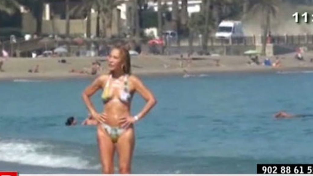 ¡Lomana en top less!