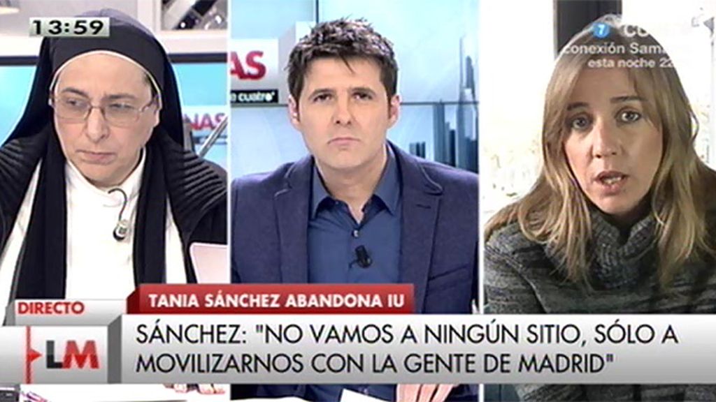 T. Sánchez: “Ha sido una decisión colectiva, política y fruto de sucesivos bloqueos"