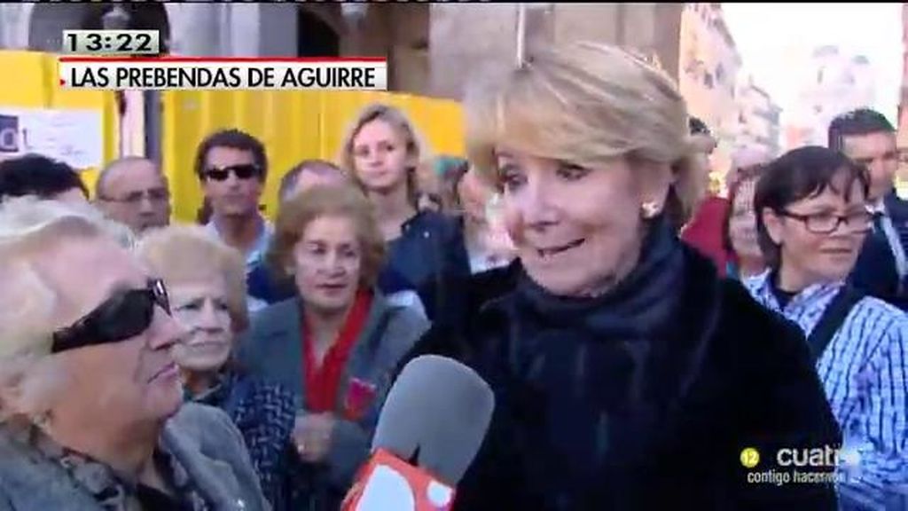 Aguirre, en 'Las Mañanas': "Es falso, tengo las facturas para demostrarlo"