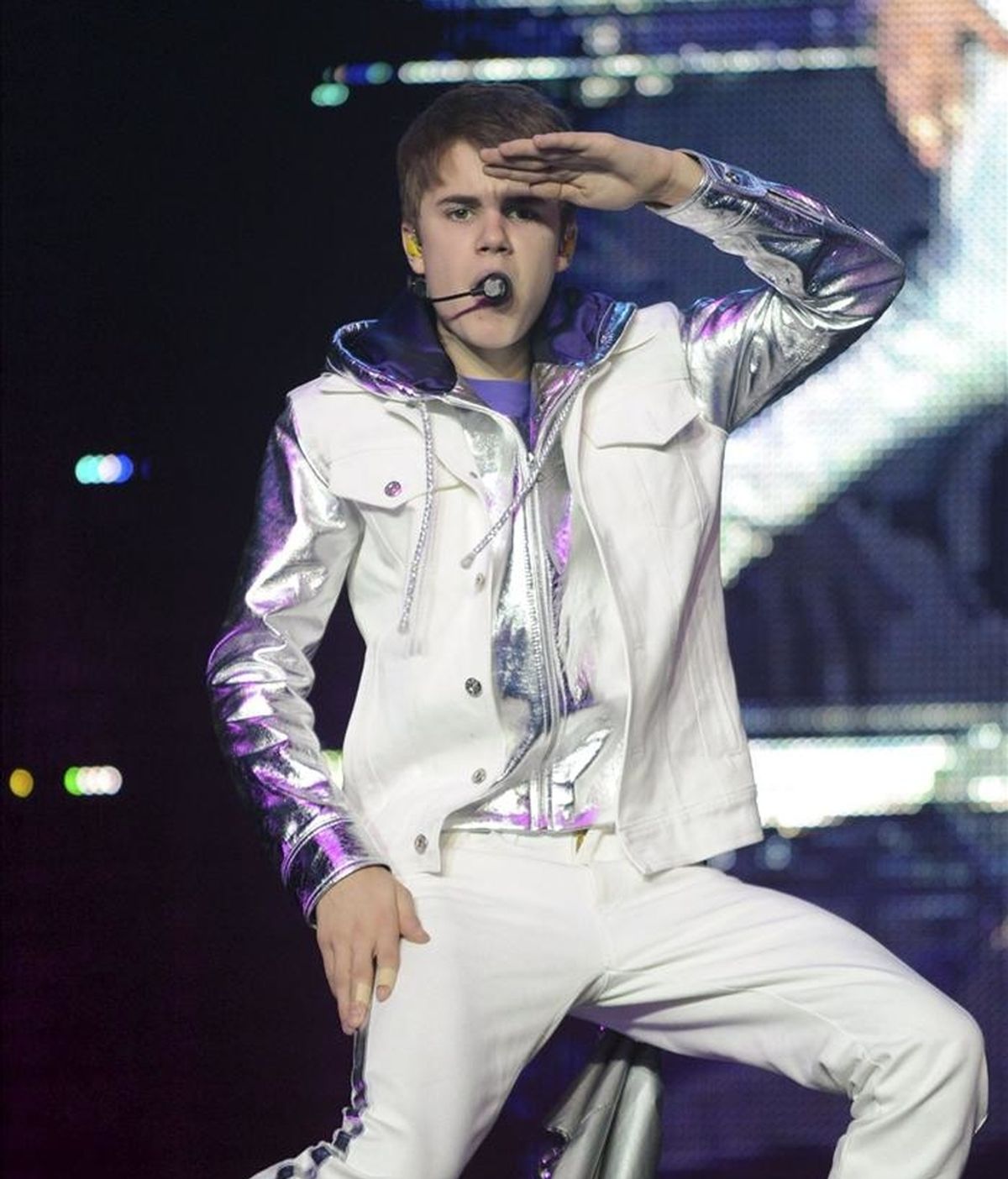 El cantante canadiense Justin Bieber durante una actuación el pasado 2 de abril en Berlín, Alemania. EFE/Archivo