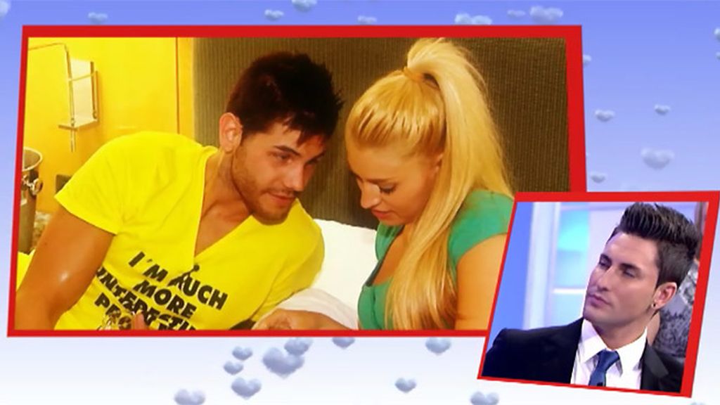 Ainhoa, una más entre los amigos de Erik