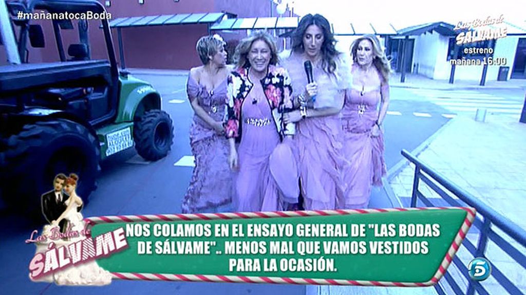 Las madrinas de 'Sálvame', al encuentro de J.J., Kiko y Carmen Alcayde