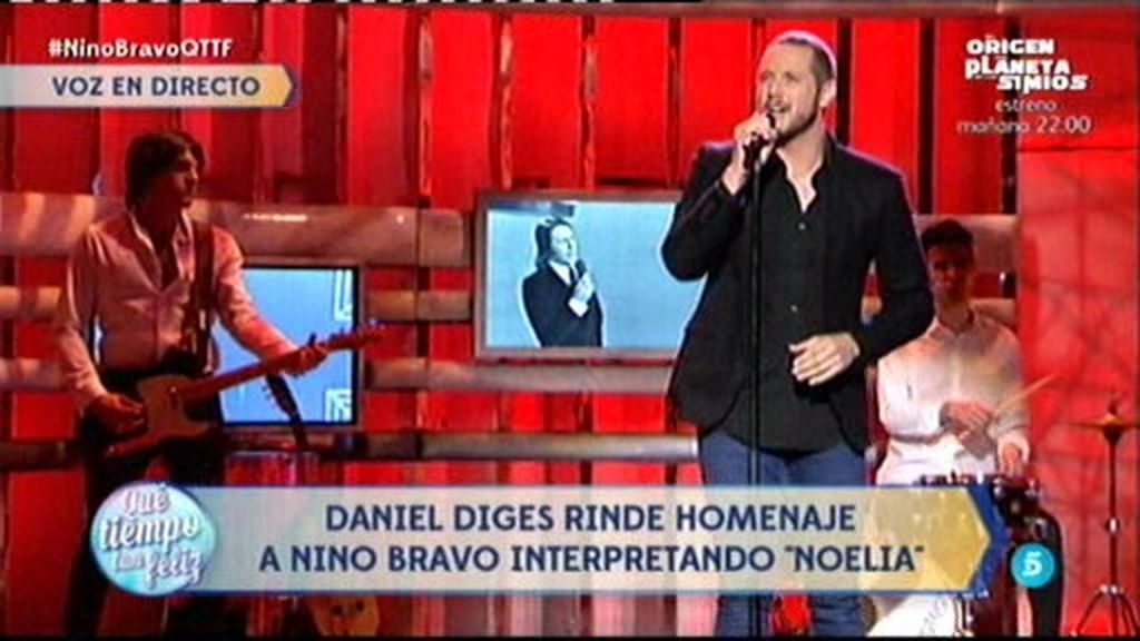 Daniel Diges canta la mítica canción ‘Noelia’ de Nino Bravo