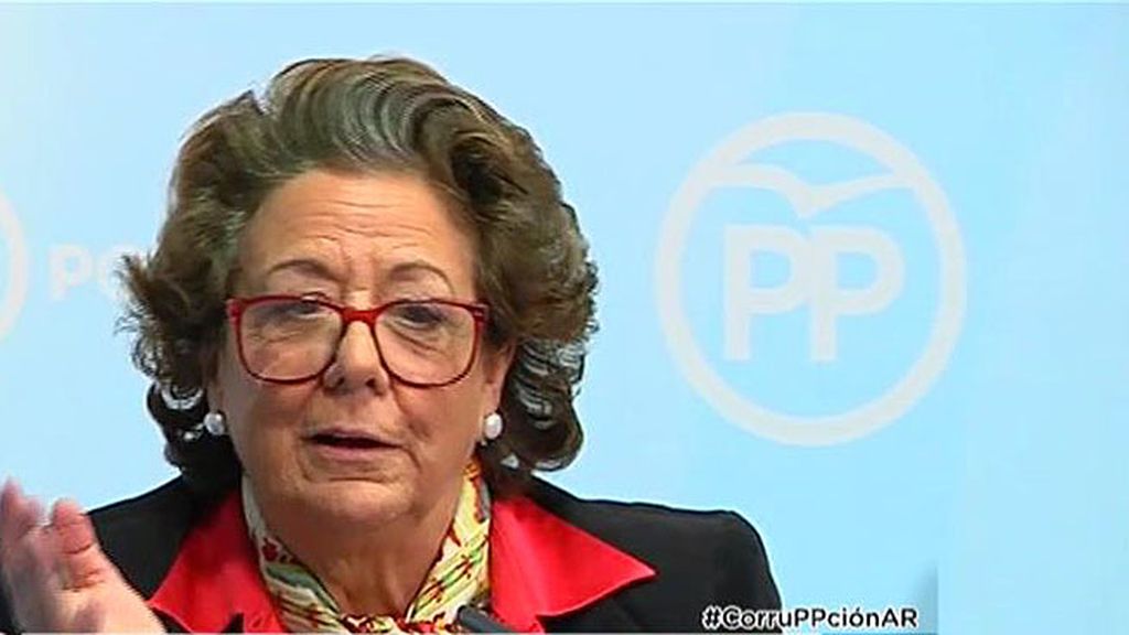 Rita Barberá, al PSOE: "Deberían mirarse ellos un poco más"