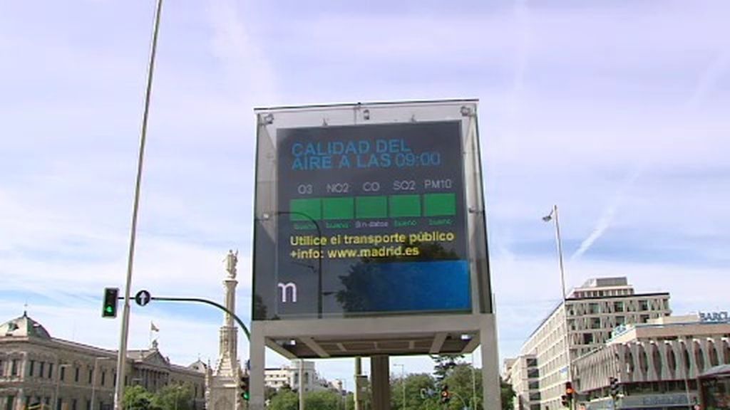 El calor y el tráfico dispararon esta semana el 'ozono malo' en Madrid