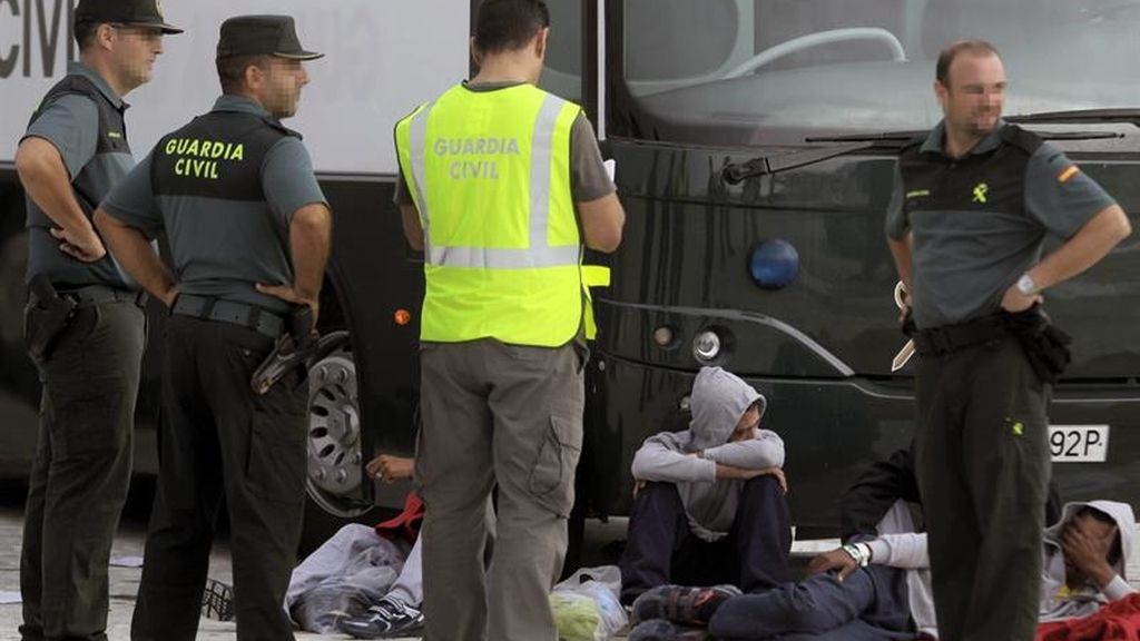 Rescatados 113 inmigrantes en aguas de la costa de Cádiz