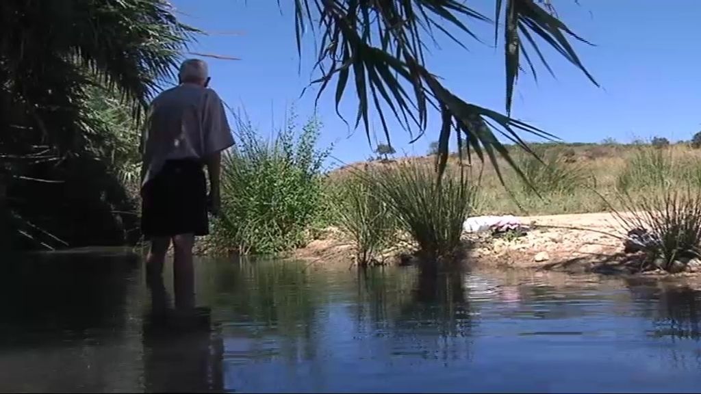 Agua dulce para sustiruir la playa