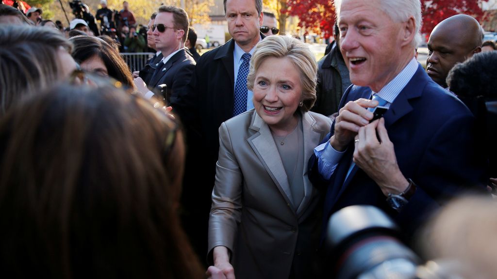 Hillary Clinton: "Lo haré lo mejor que pueda si tengo la fortuna de ganar hoy"