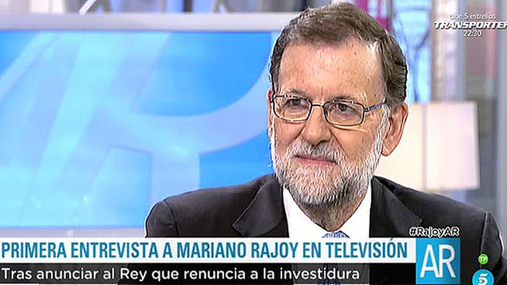 Rajoy, sobre un tercer candidato: "Eso no me gusta, la gente debe saber a quién vota"