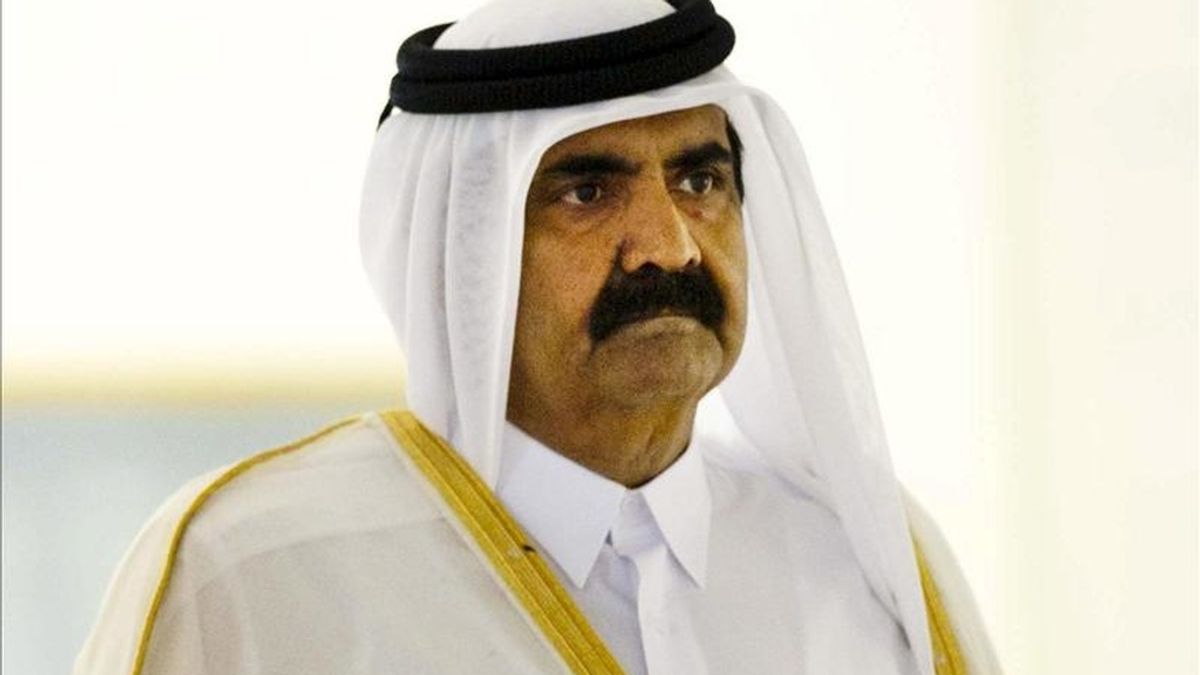 El emir de Catar, el jeque Hamad bin Khalifa al-Thani. EFE/Archivo