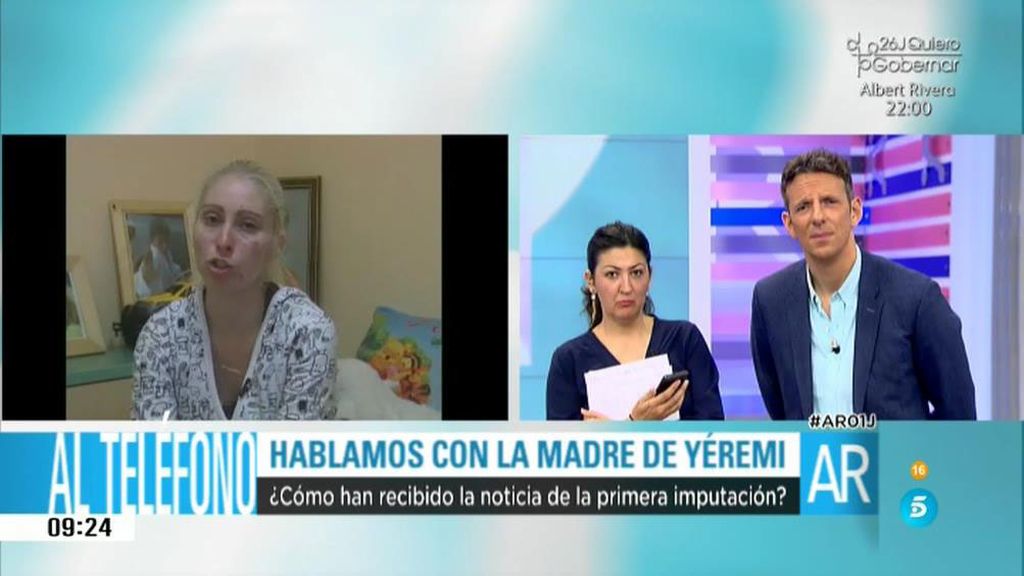 Ithaisa Suárez, madre de Yéremi Vargas: "Tengo muy pocas esperanzas"