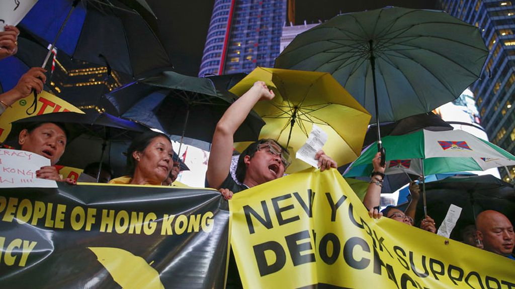 Los estudiantes de Hong Kong mantienen su desafío a Pekín