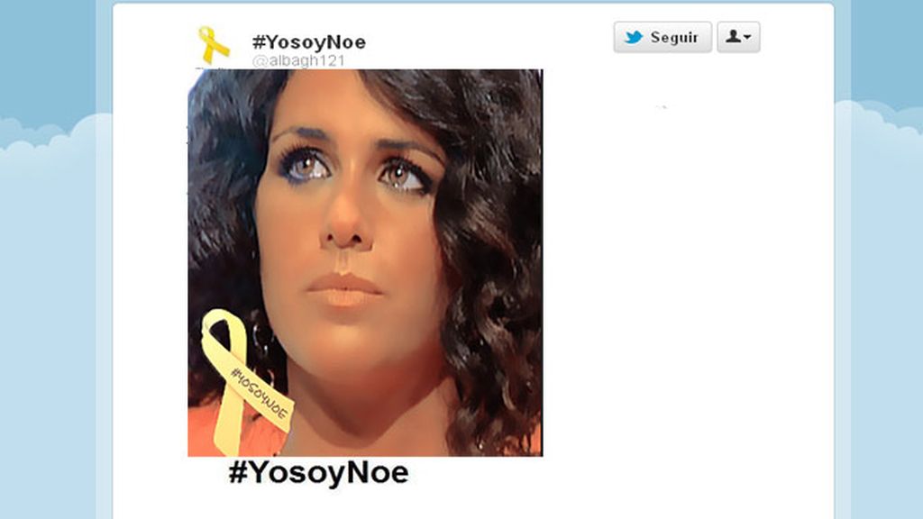 Los noemistas, todos a una como #yosoynoe