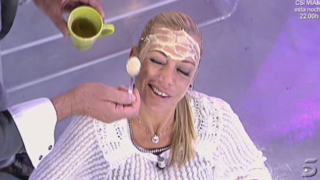 La sesión de belleza de Belén Esteban