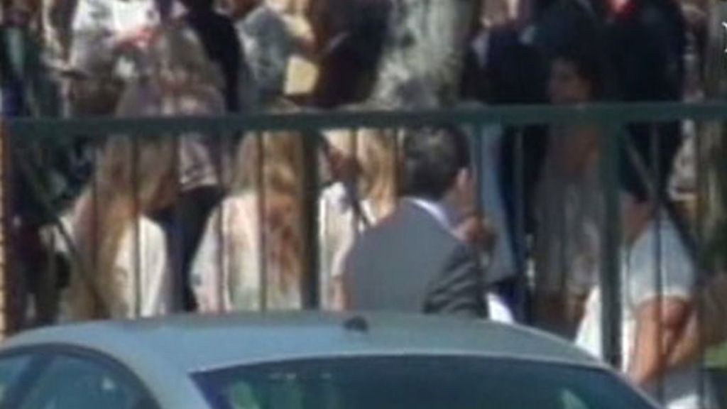 Espartaco y Patricia Rato, juntos en la comunión de su hijo Juan