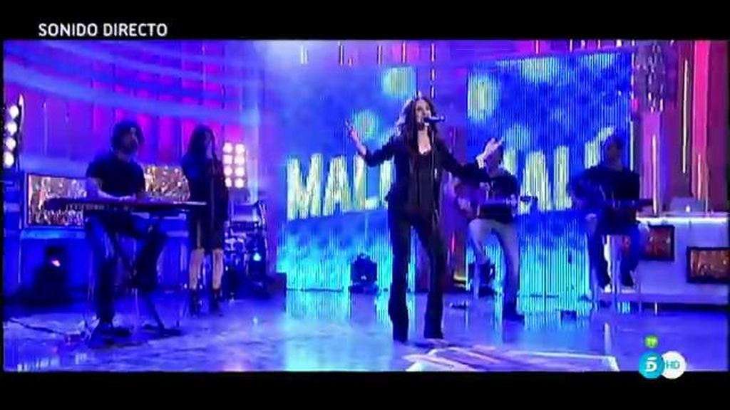 Malú interpreta en primicia su nuevo tema 'Quiero', en 'QTTF'