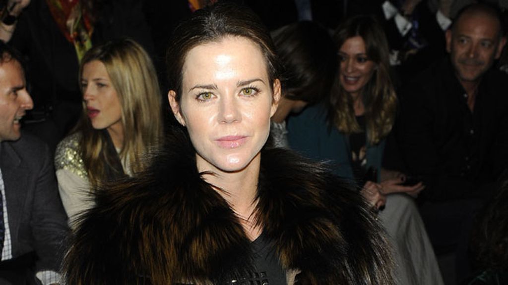 Amelia Bono en el desfile de Juanjo Oliva