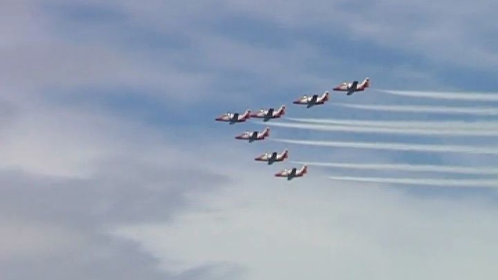El Festival Aéreo de Gijón celebra su décimo cumpleaños