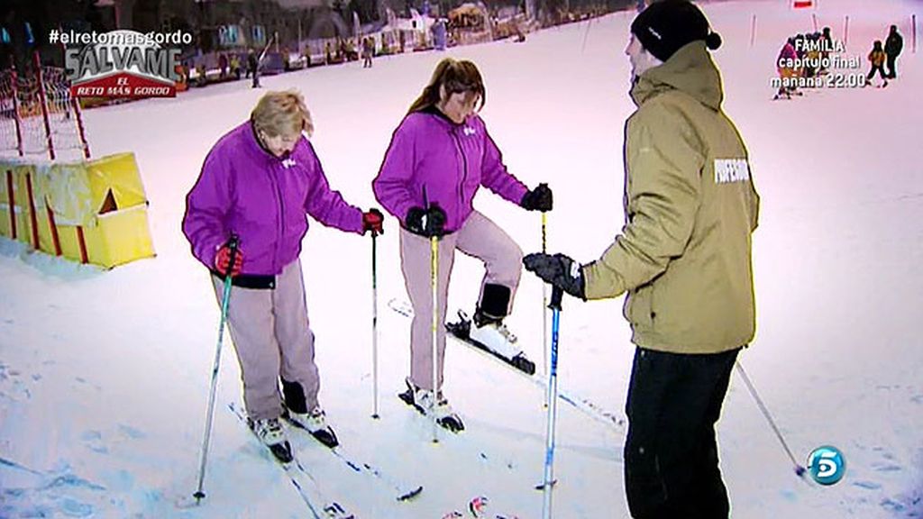 Carmen Bazán se enfada con Melu, lo intenta con la nieve y se relaja con un masaje