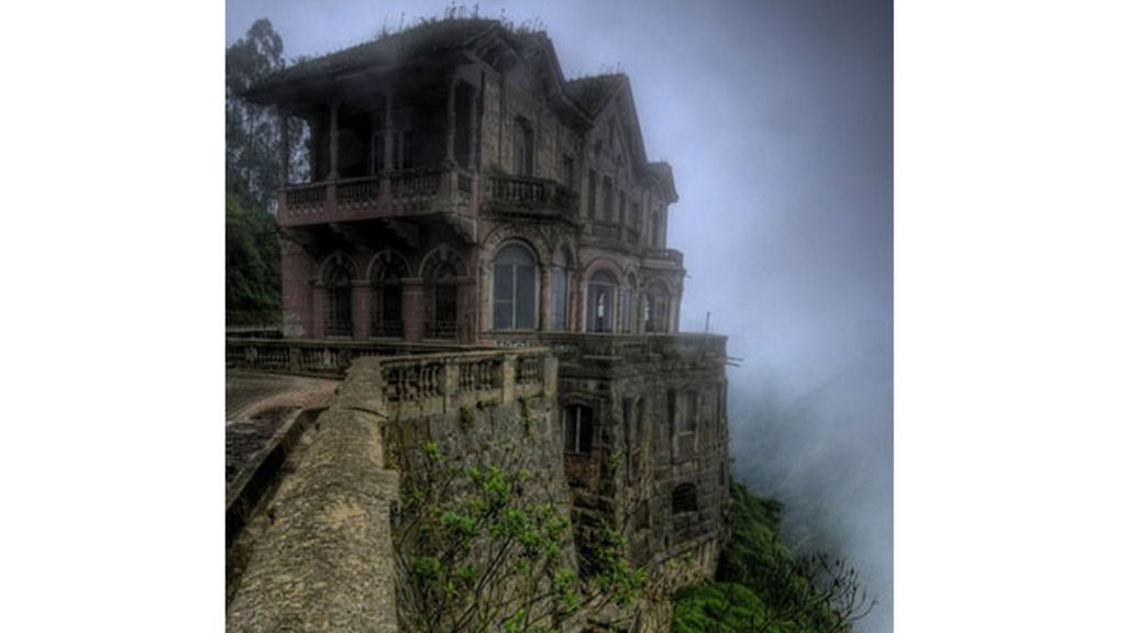 El hotel abandonado en El Salto, Colombia