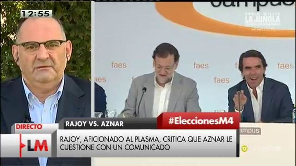 Antón Losada: "Aznar, corre porque vas a ser la siguiente víctima del 'abrazo Mariano"