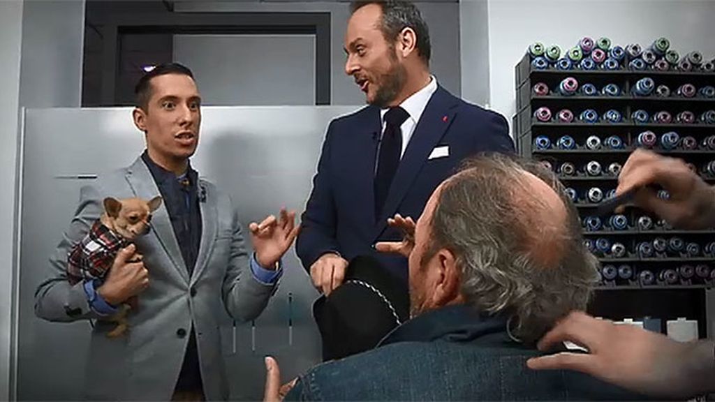 Amador tenía hora en la peluquería