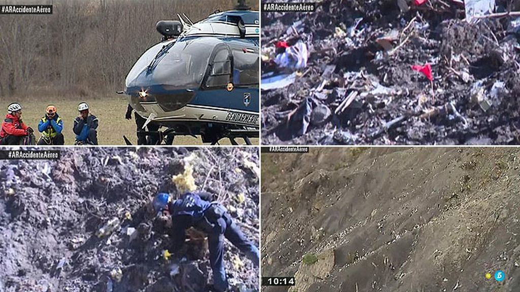 Así están siendo las labores de búsqueda de los cuerpos