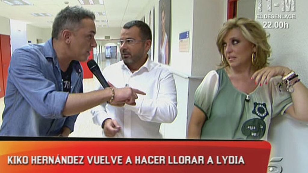 Kiko y Lydia, de nuevo enfrentados