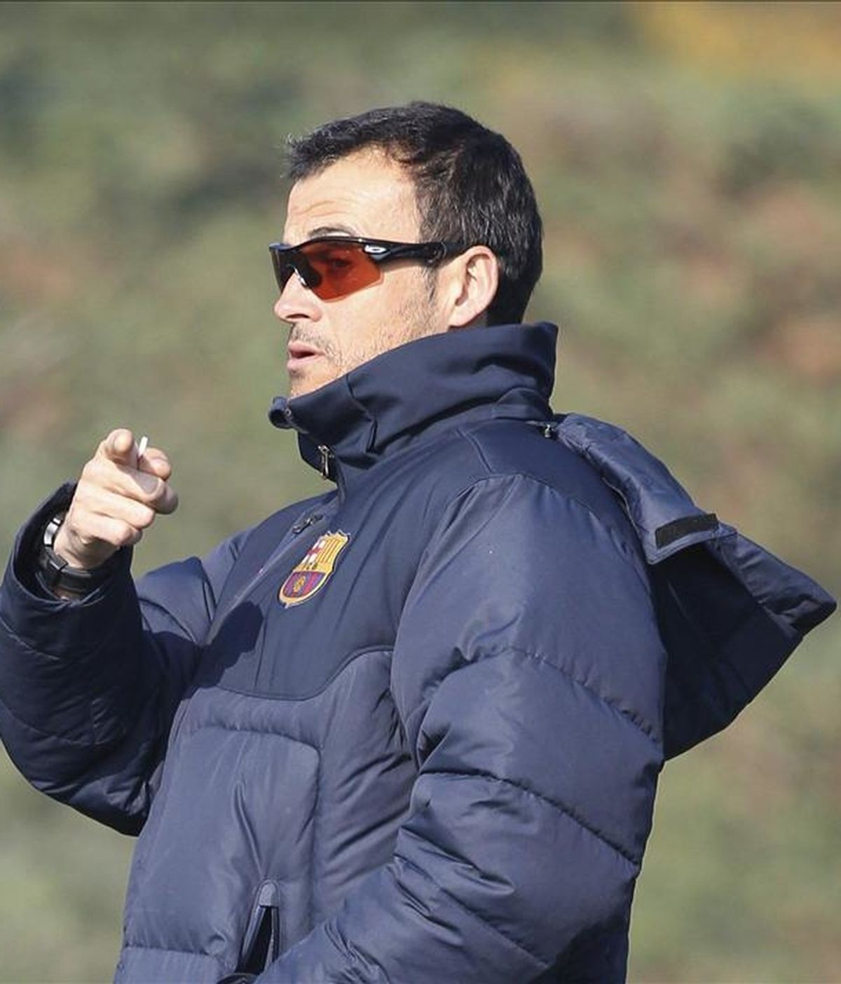 El entrenador del filial del Barcelona, Luis Enrique. EFE/Archivo El entrenador del filial del Barcelona, Luis Enrique. EFE/Archivo