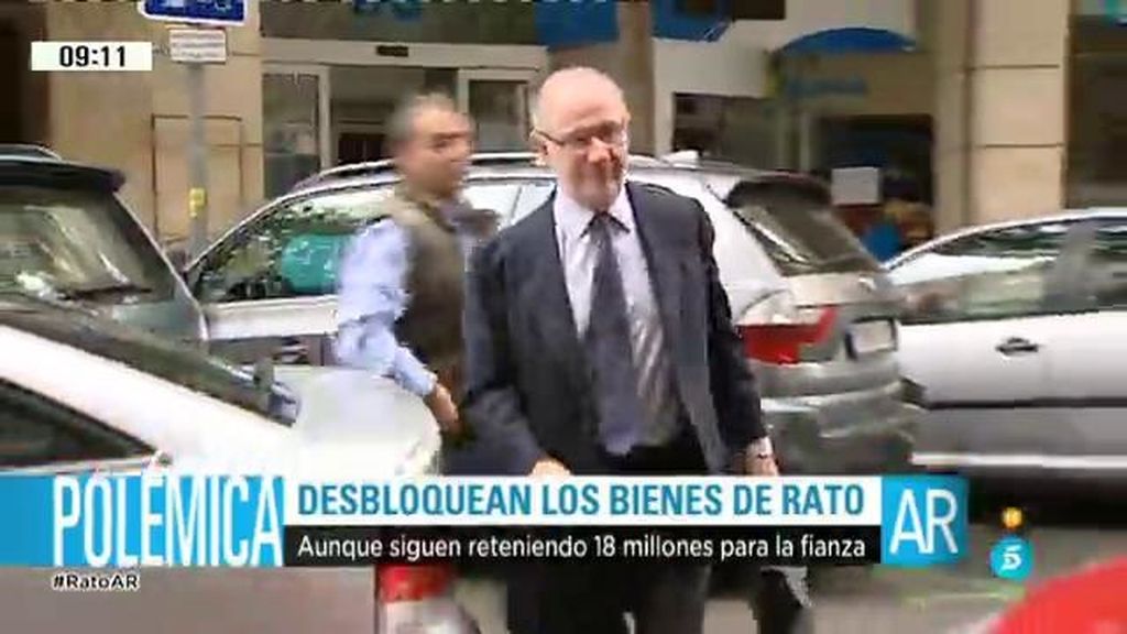 Caso Rato: se desbloquean sus bienes