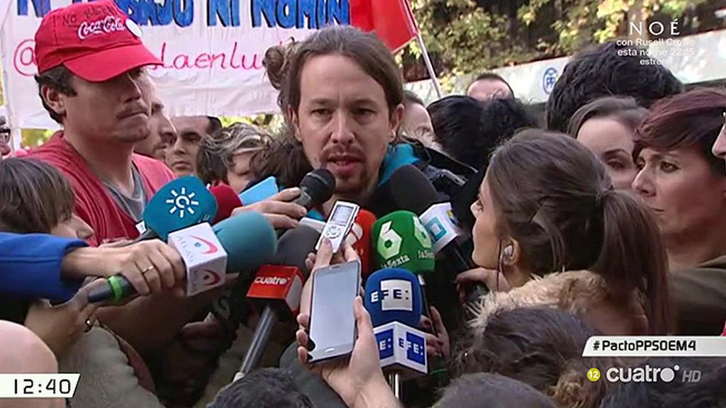 Pablo Iglesias habla claro sobre la subida salarial: "Se trata de migajas"