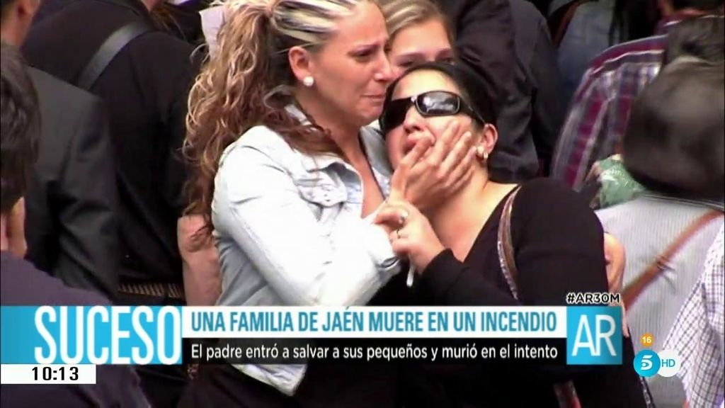 Cinco miembros de una misma familia mueren en un incendio en Jaén