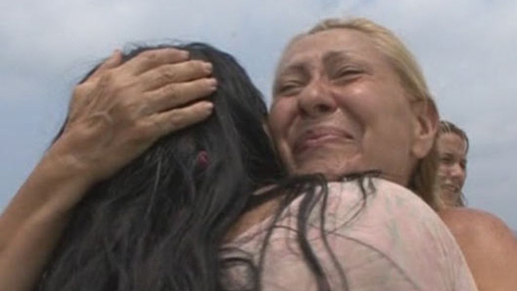 El reencuentro de Tati con su compañeros