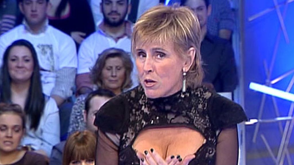 El escote más atrevido de Milá