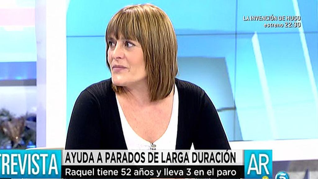 Raquel: "He tenido que alquilar una habitación de mi casa"